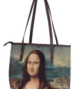 New In Tapestry Bags Da Vinci Mona Lisa Shoulderbag
