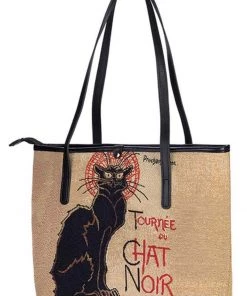 Tapestry Bags Steinlen Tournée Du Chat Noir Shoulderbag
