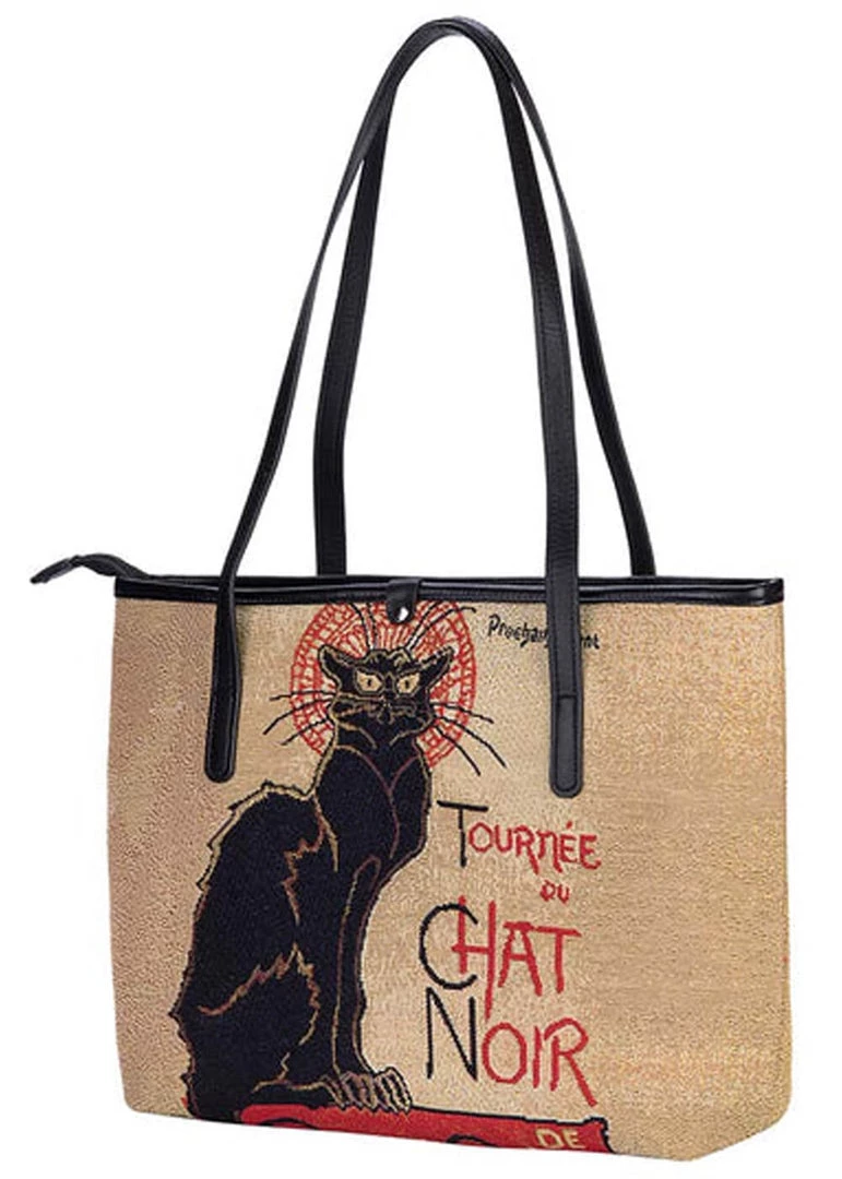 Tapestry Bags Steinlen Tournée Du Chat Noir Shoulderbag