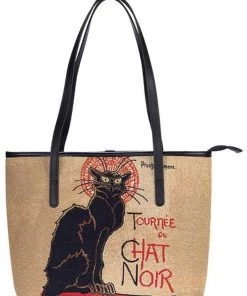 Tapestry Bags Steinlen Tournée Du Chat Noir Shoulderbag