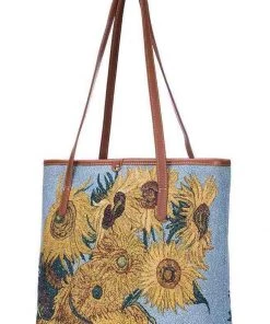 Tapestry Bags Van Gogh Sunflower Shoulderbag New In