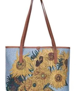 Tapestry Bags Van Gogh Sunflower Shoulderbag New In