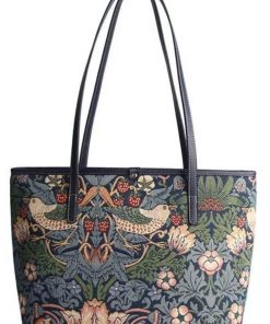 Tapestry Bags Morris Strawberry Thief Shoulderbag Blue New In