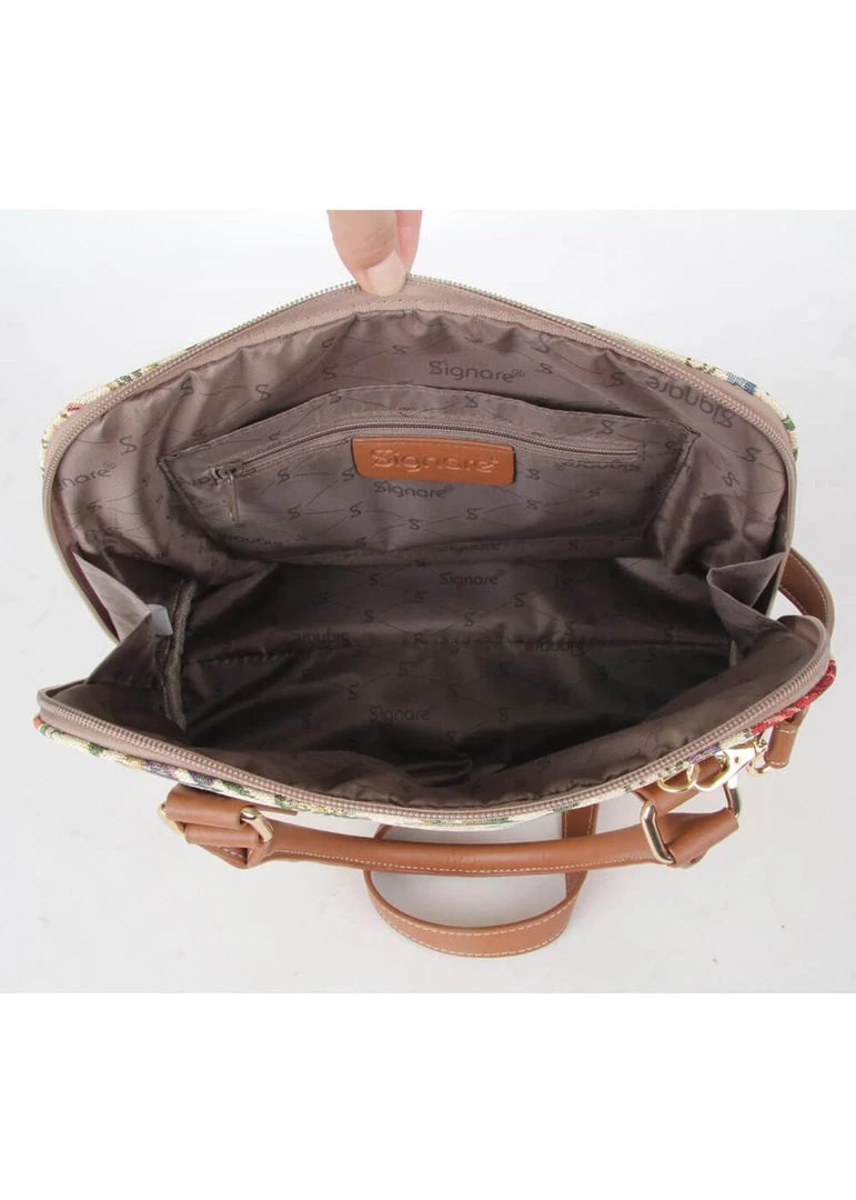 Tapestry Bags Morning Garden Handbag Beige New In