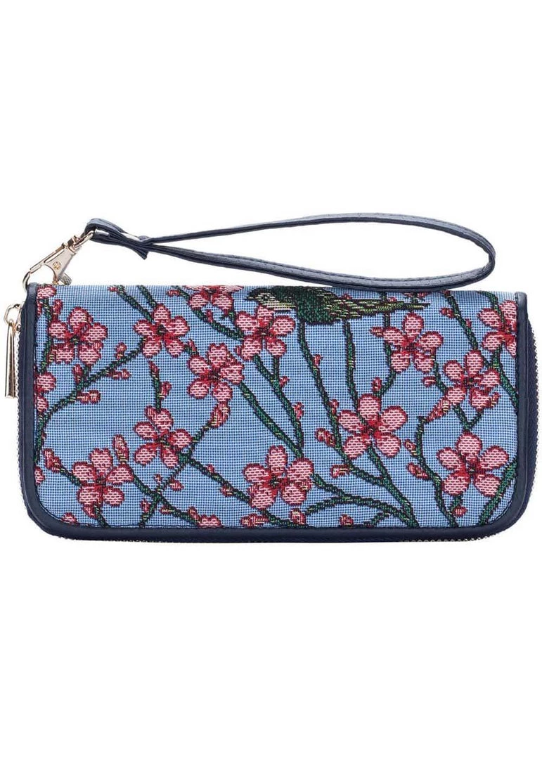 Tapestry Bags Crane Blossom And Swallow Wallet