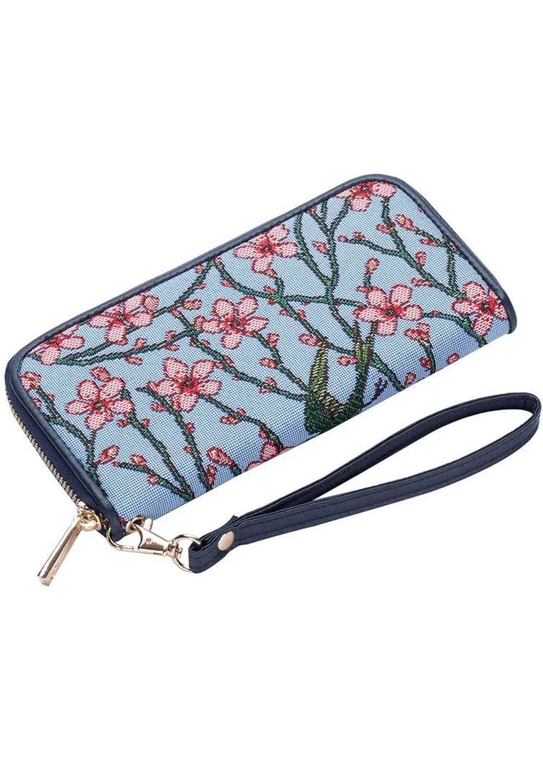 Tapestry Bags Crane Blossom And Swallow Wallet