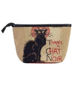 New In Tapestry Bags Steinlen Tournée Du Chat Noir Make Up Bag