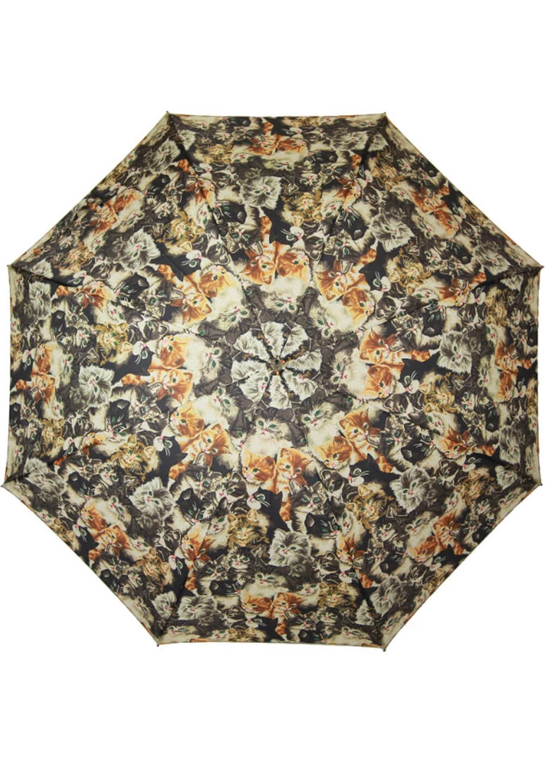 Tapestry Bags Cat Compact Umbrella