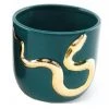 Temerity Jones Snake Planter Teal