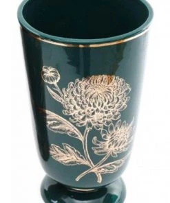 New In Temerity Jones Luxe Flower Vase In Teal