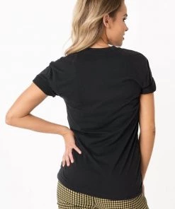 New In Unique Vintage X Universal Monsters Electrifying Frankenstein T-Shirt Black