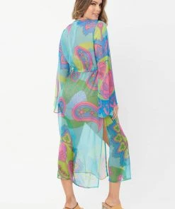 Unique Vintage X Barbie 70's Kimono Multicolour New In