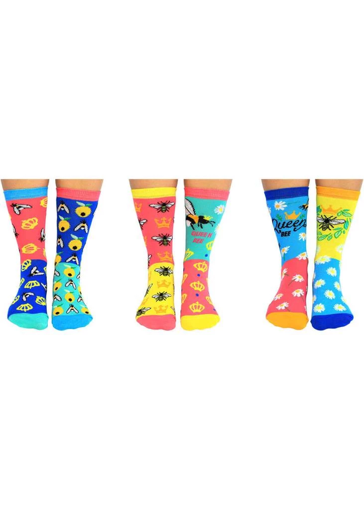 New In United Odd Socks 6 Ladies Socks Bee Yourself