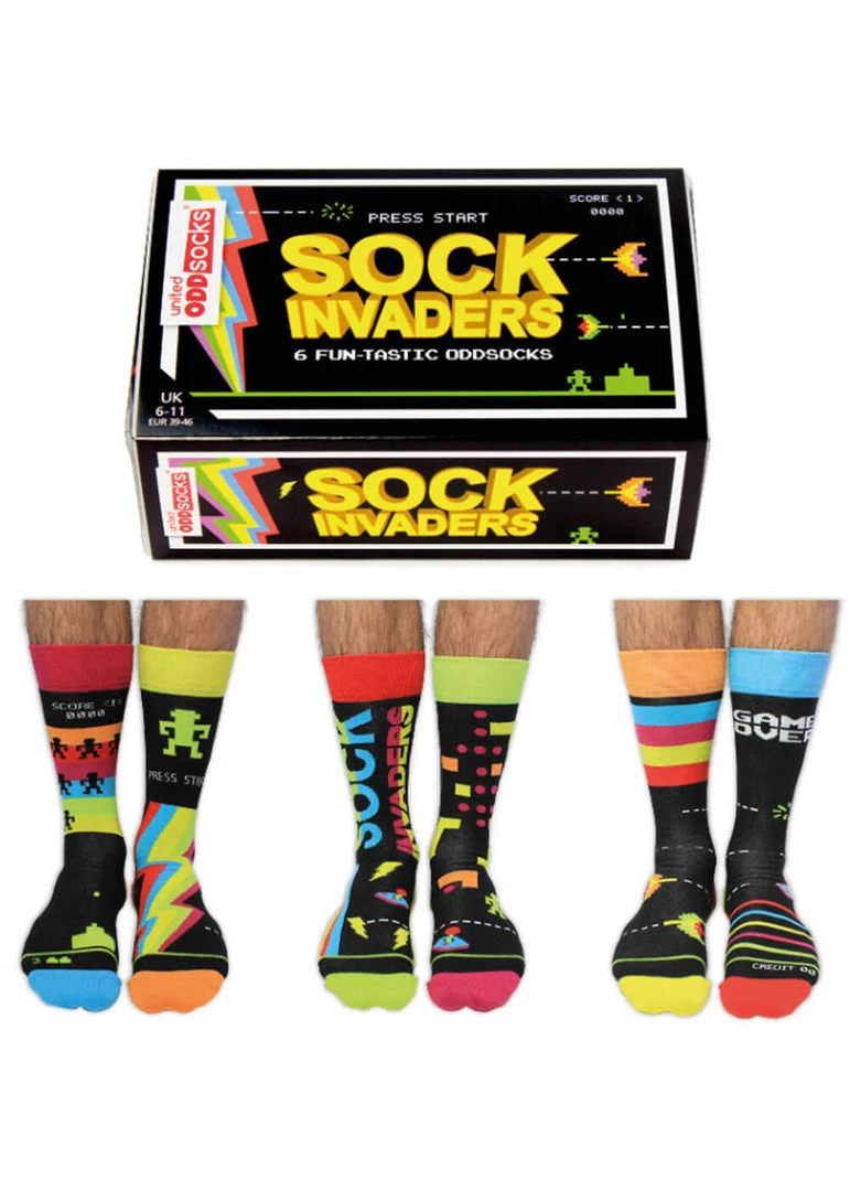 New In United Odd Socks 6 Mens Socks Sock Invaders