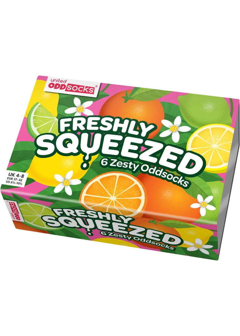 United Odd Socks 6 Ladies Socks Freshly Squeezed New In