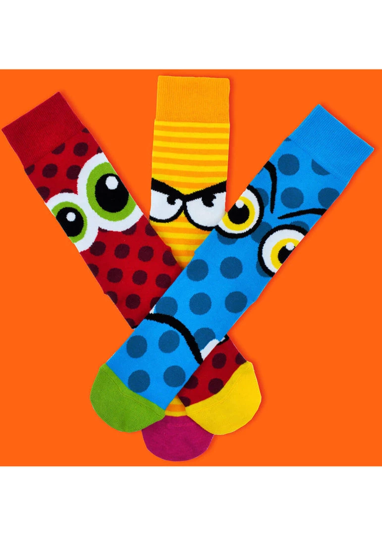 New In United Odd Socks 6 Mens Socks Stress Heads