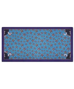 Vendula London Animal Park Oistrich Scarf Blue New In