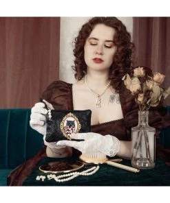 Vendula London Downton Zipper Coin Purse Wallet New In