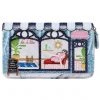 Vendula London Posh Paws Spa Dog Wallet Medium Blue New In