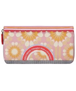New In Vendula London Vinyl Wallet Large Multi