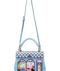 Vendula London Posh Paws Spa Dog Grace Bag Blue New In