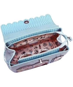 Vendula London Posh Paws Spa Dog Grace Bag Blue New In