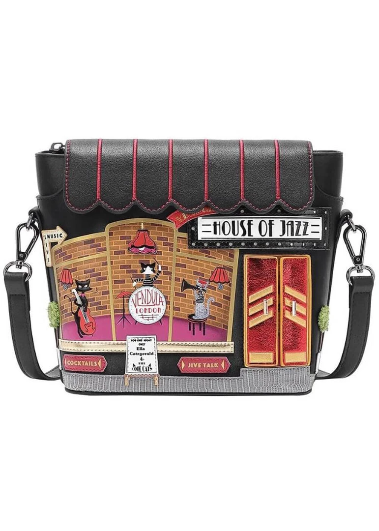 Vendula London House Of Jazz Crossbody Bag