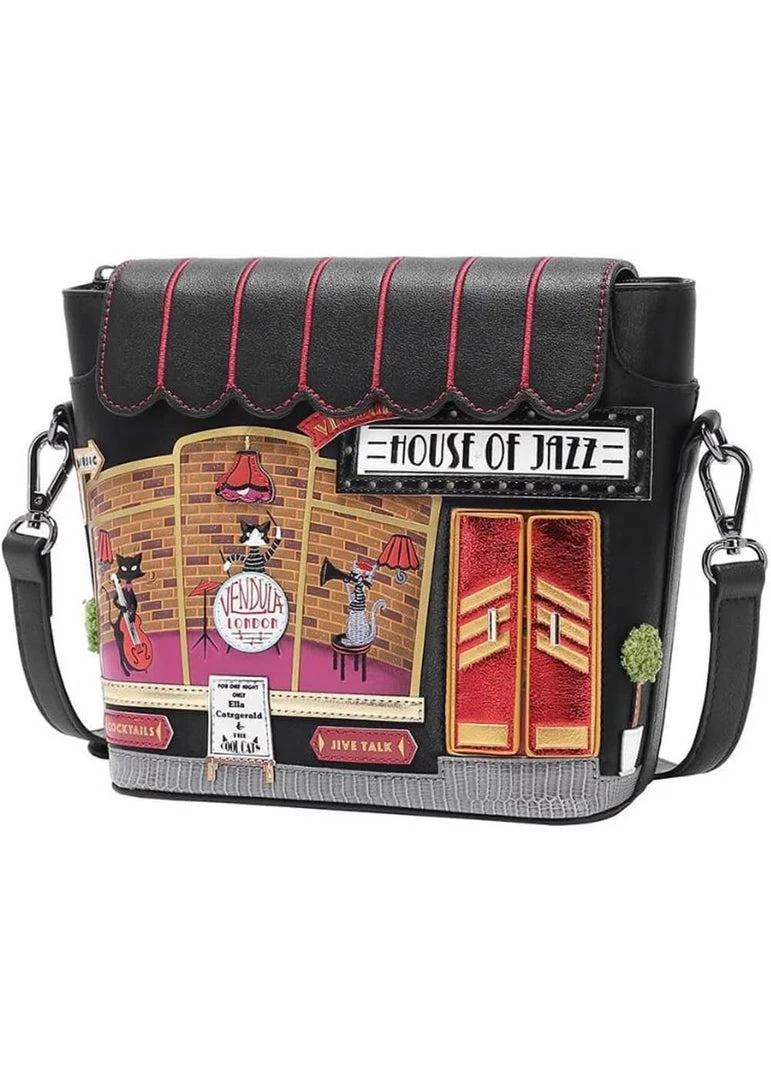 Vendula London House Of Jazz Crossbody Bag