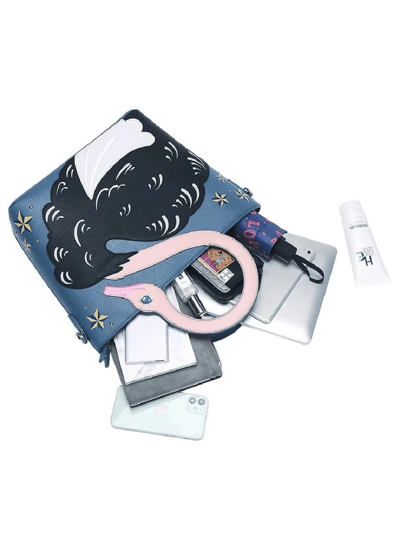 Vendula London Animal Park Ostrich Tote Bag New In