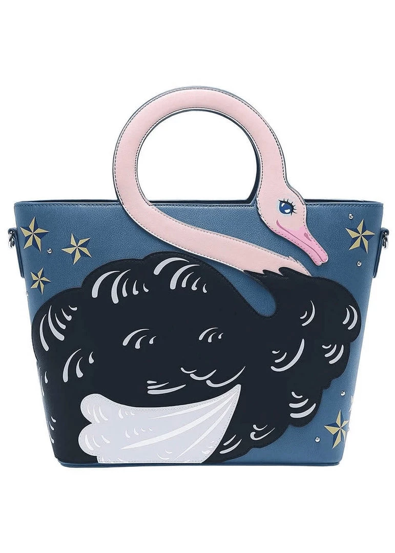 Vendula London Animal Park Ostrich Tote Bag New In