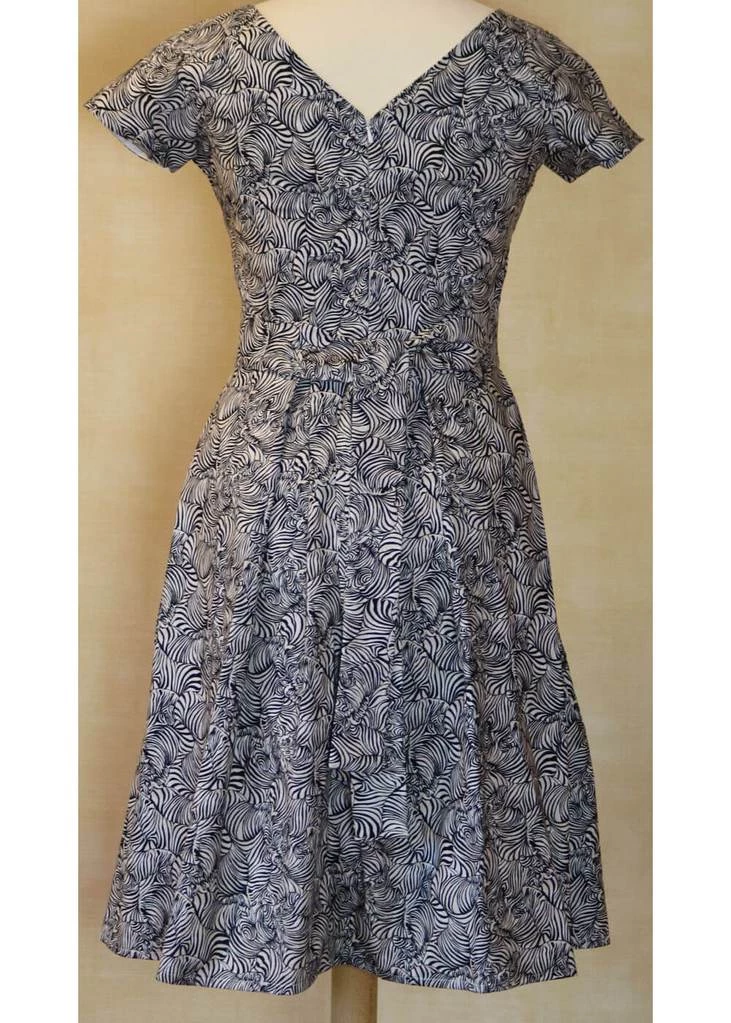 Victory Parade Polly Zebra 50's Swing Dress