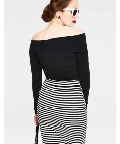 Voodoo Vixen Salma Spider Web 50's Top Black