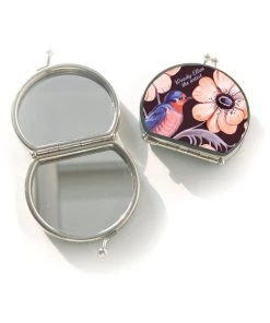 New In Woody Ellen Swallow 50's Compact Mirror