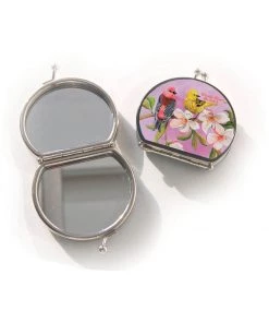 New In Woody Ellen Bloom 50's Compact Mirror