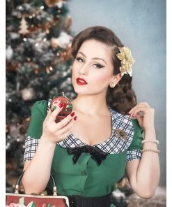 Woody Ellen Paris 50's Compact Mirror New In