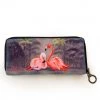 New In Woody Ellen Flamingo 50's Wallet