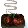 Woody Ellen Night Bloom 50's Box Clutch Bag