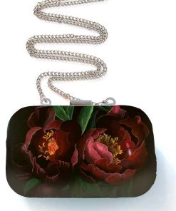 Woody Ellen Night Bloom 50's Box Clutch Bag